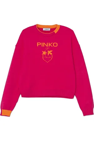 Pinko Pull à logo en intarsia