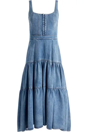 ALICE+OLIVIA Robe Diana à coupe mi-longue