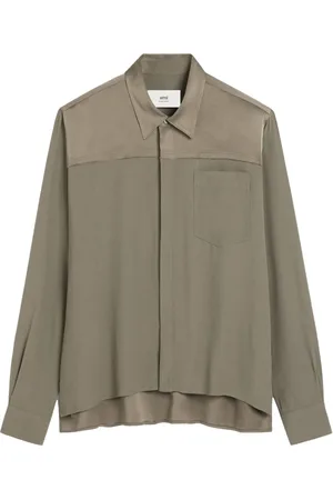 Ami Chemise à empiècement contrastant