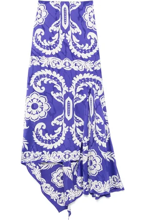 Etro Jupe mi-longue à design asymétrique