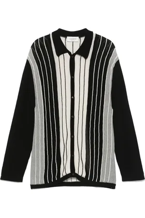 LANEUS Chemise en maille fine