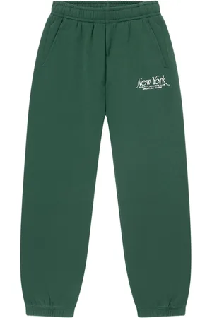 Sporty & Rich Pantalon de jogging à logo imprimé