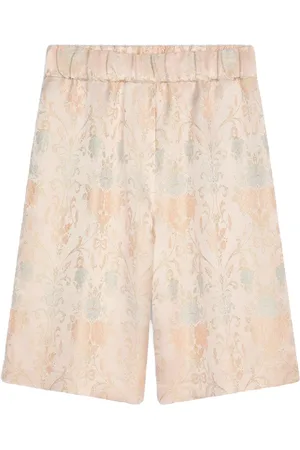 DRIES VAN NOTEN Short à motif en jacquard