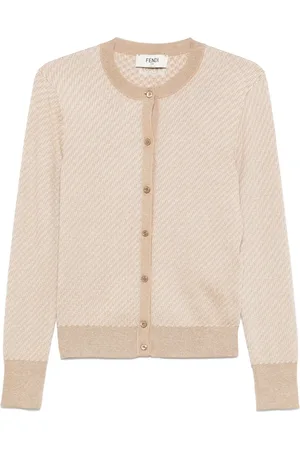 Fendi Cardigan à motif FF en jacquard