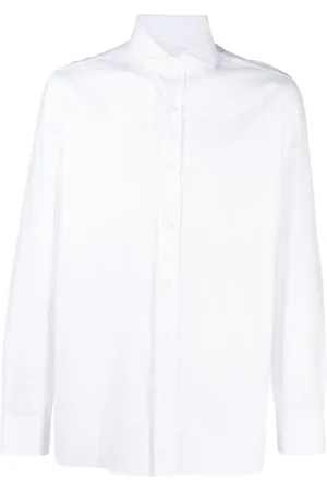 LUIGI BORRELLI NAPOLI Chemise en coton à boutonnière