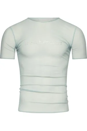 Ludovic De Saint Sernin T-shirt à logo strassé