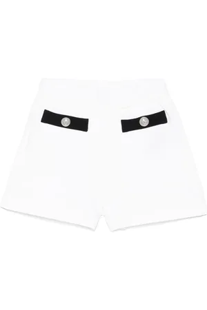 Balmain Short à poches plaquées