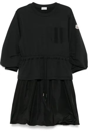 Moncler Robe courte à patch logo