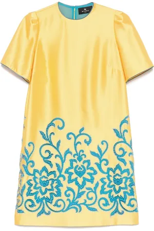 Etro Robe à motif cachemire