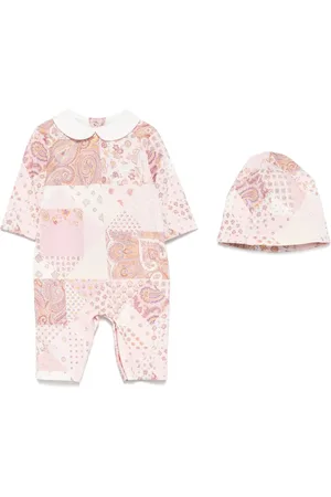 Etro Trousseau de naissance imprimé à motif Pegaso brodé