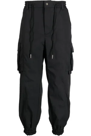 SONGZIO Pantalon cargo à lien de resserrage