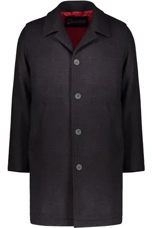 HERNO Manteau en laine à boutonnière