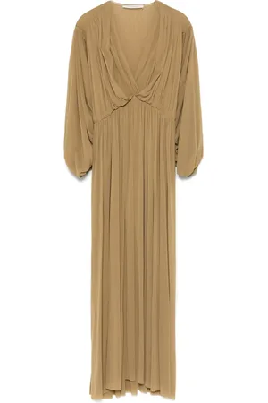 Serafini Robe longue à col v