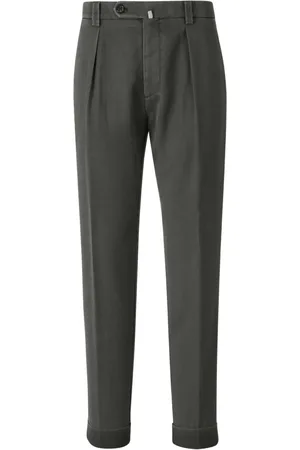 Berwich Pantalon fuselé à taille ceinturée