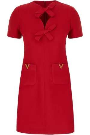 VALENTINO GARAVANI Robe courte Crepe Couture