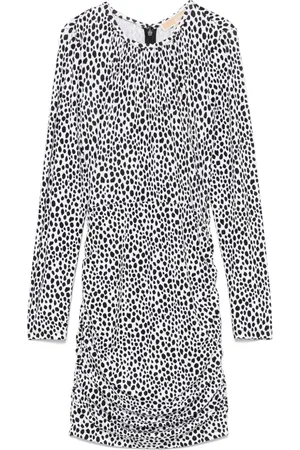 Michael Kors Robe courte à imprimé léopard