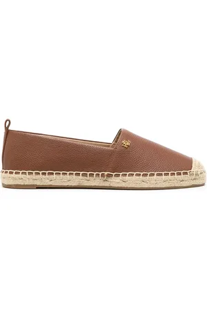 Ralph Lauren Espadrilles Cameryn en cuir