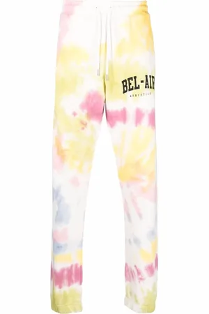 BEL-AIR ATHLETICS Pantalon de jogging à imprimé tie dye