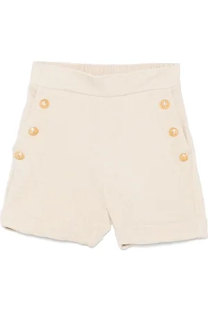 Balmain Short à effet métallisé