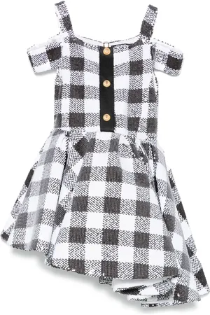 Balmain Robe brodée de sequins