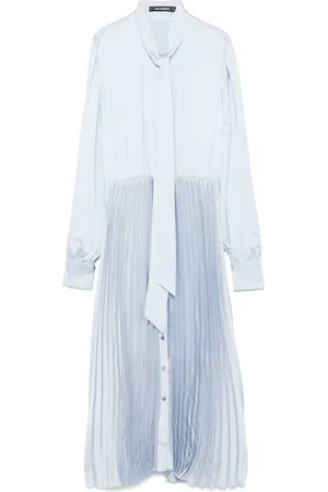 Karl Lagerfeld Robe en satin à coupe mi-longue
