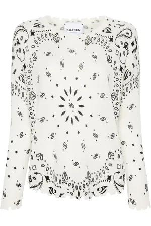 KUJTEN Pull Mela à imprimé bandana