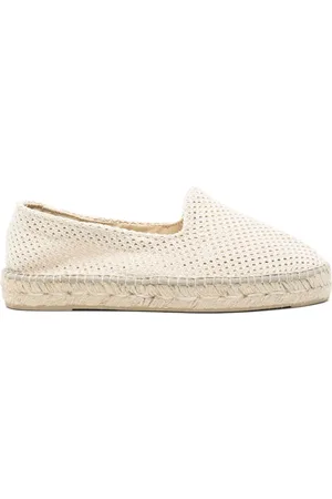 MANEBI Espadrilles à détails perforés