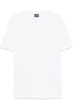 EA7 T-shirt en jersey à col ras du cou