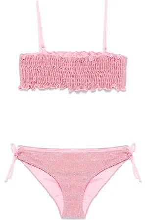 MC2 SAINT BARTH Bikini à logo brodé