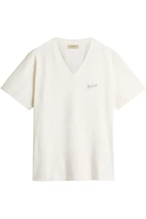 Woolrich T-shirt texturé à col v