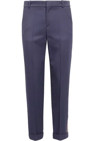 Balmain Pantalon à bande logo