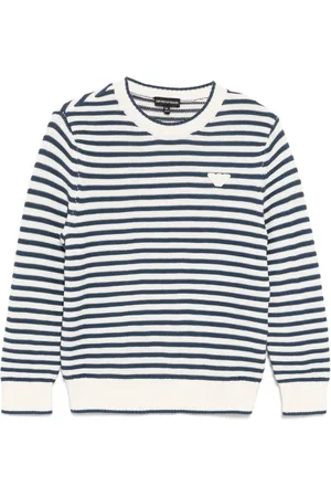 Emporio Armani Pull à patch logo