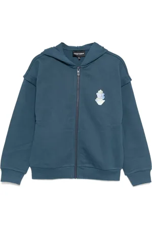 Emporio Armani Hoodie à imprimé graphique