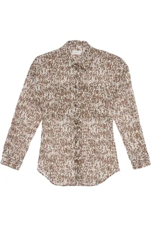LEMAIRE Chemise à imprimé abstrait