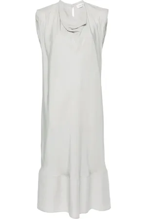 LEMAIRE Robe mi-longue à col bénitier