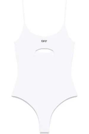 OFF-WHITE Maillot de bain à fines nervures