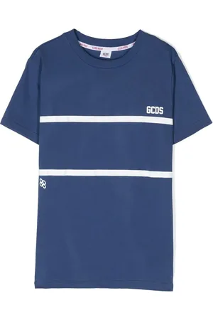 GCDS T-shirt à logo poitrine