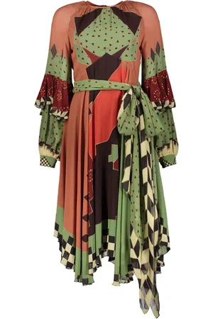 Etro Robe à design patchwork