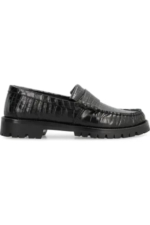 Rhude Mocassins à effet peau de crocodile