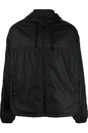 VERSACE Veste à logo en jacquard