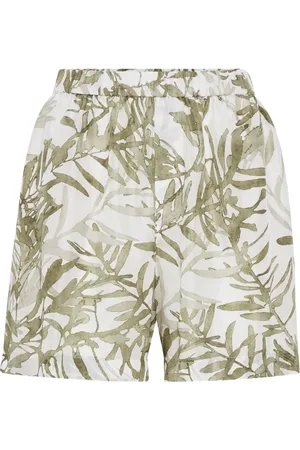 Brunello Cucinelli Short à imprimé Herbarium