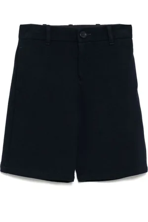 Emporio Armani Short à logo brodé
