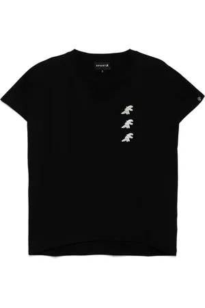 AGNÈS B. T-shirt à patch logo