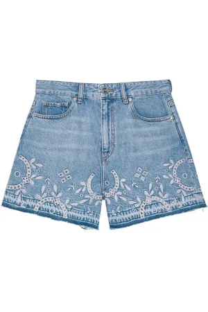 Ganni Short en broderie anglaise