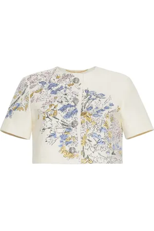 ADAM LIPPES Veste à broderies