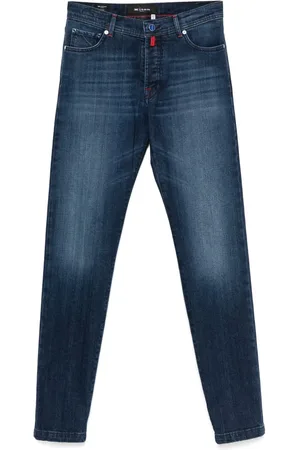 Kiton Jean à effet délavé