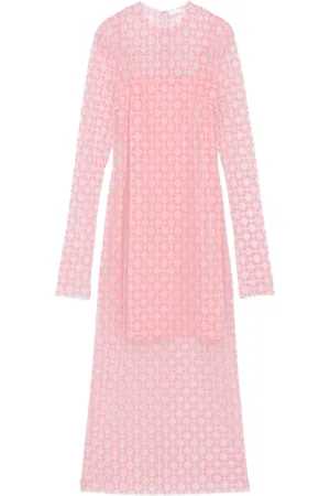 Givenchy Robe mi-longue à logo floqué
