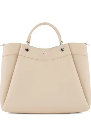 Armani Exchange Sac cabas à détails plissés