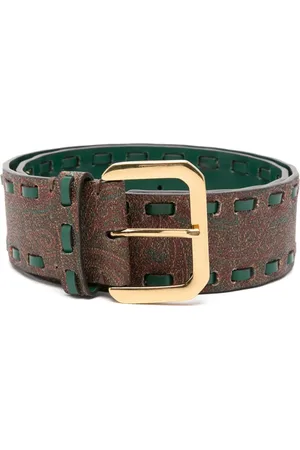 Etro Ceinture à motif cachemire en jacquard