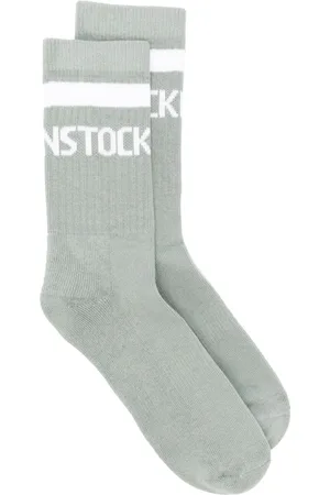 Birkenstock Chaussettes à logo en intarsia